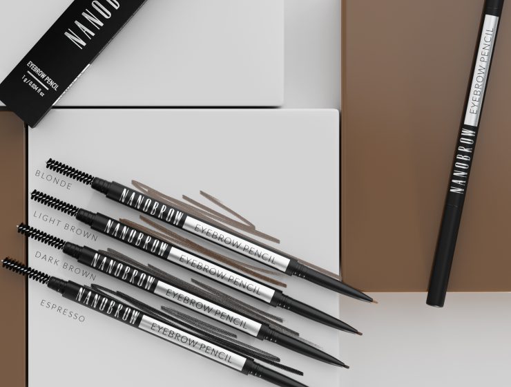 Прецизен молив за грим на вежди с ултратънък връх