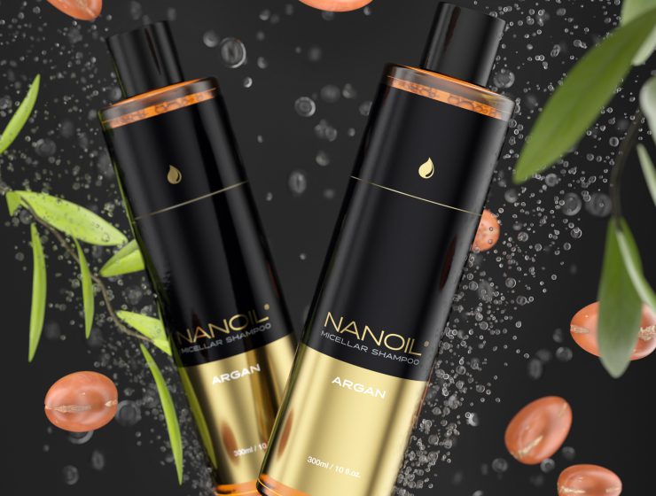 найлепсзи мицеларен шампоан с арганово масло Nanoil
