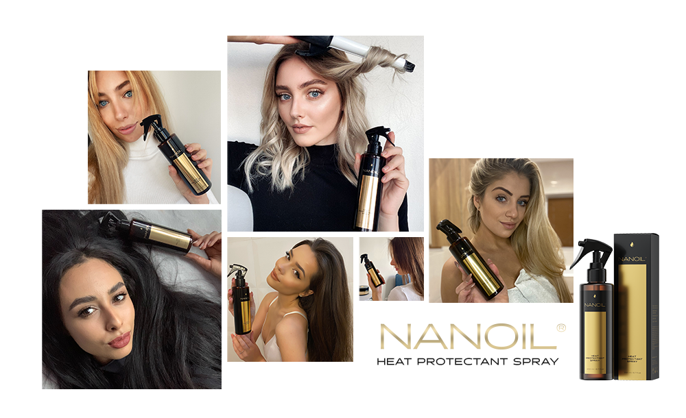 Nanoil термозащитен спрей за коса